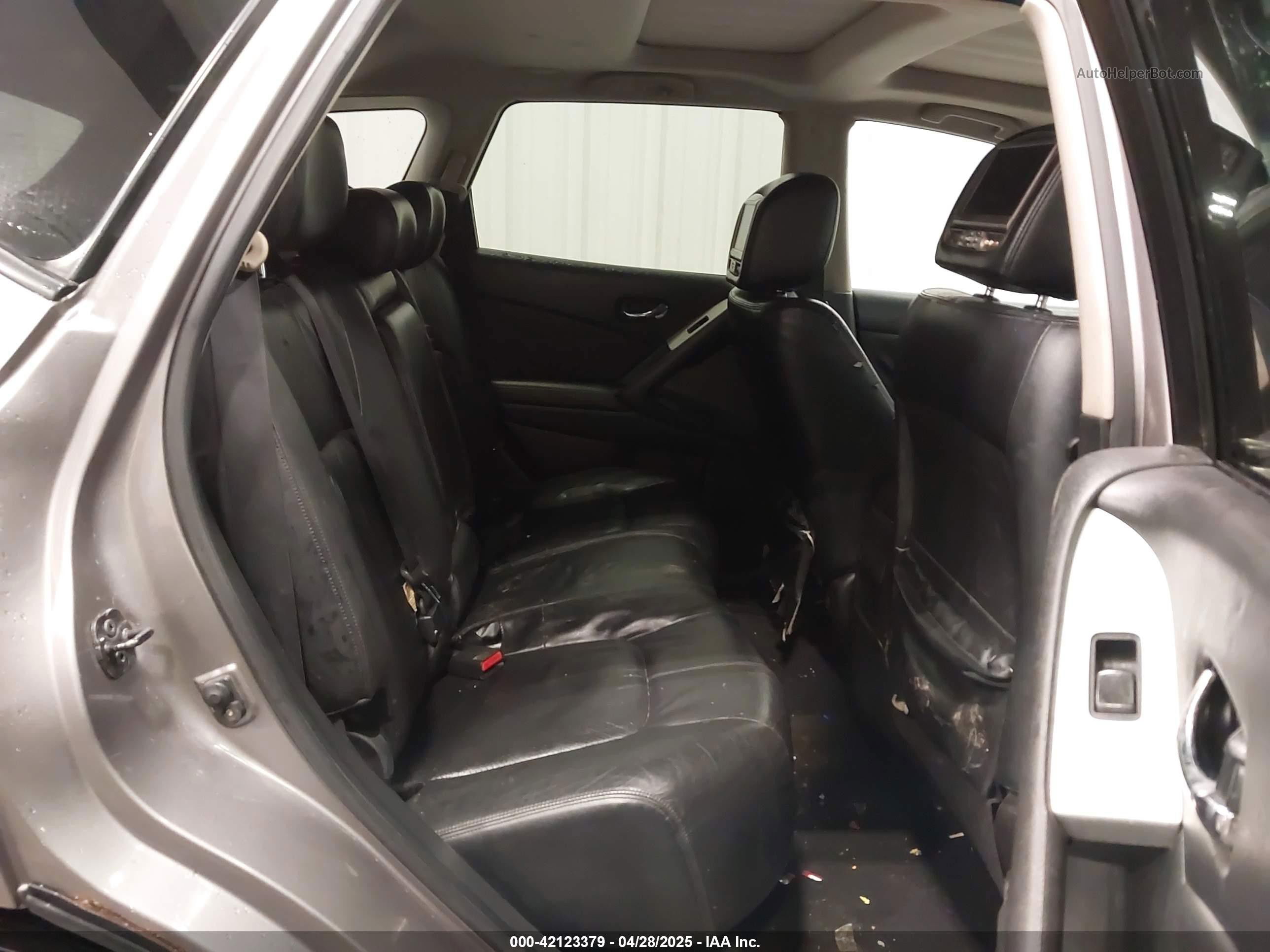 2010 Nissan Murano Sl Серый vin: JN8AZ1MW3AW118917