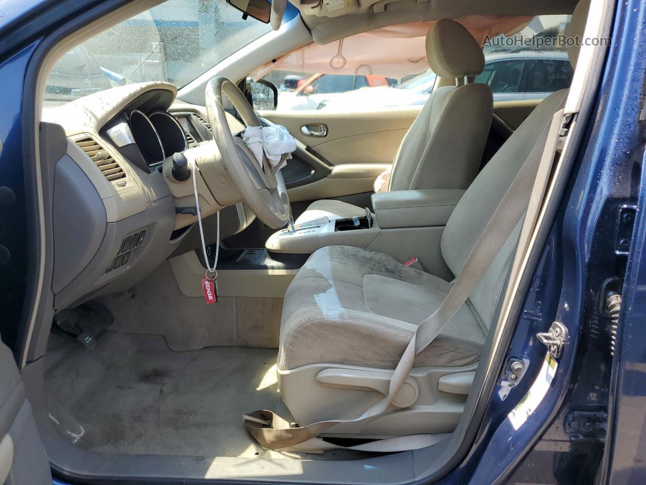 2010 Nissan Murano S Синий vin: JN8AZ1MW3AW119209