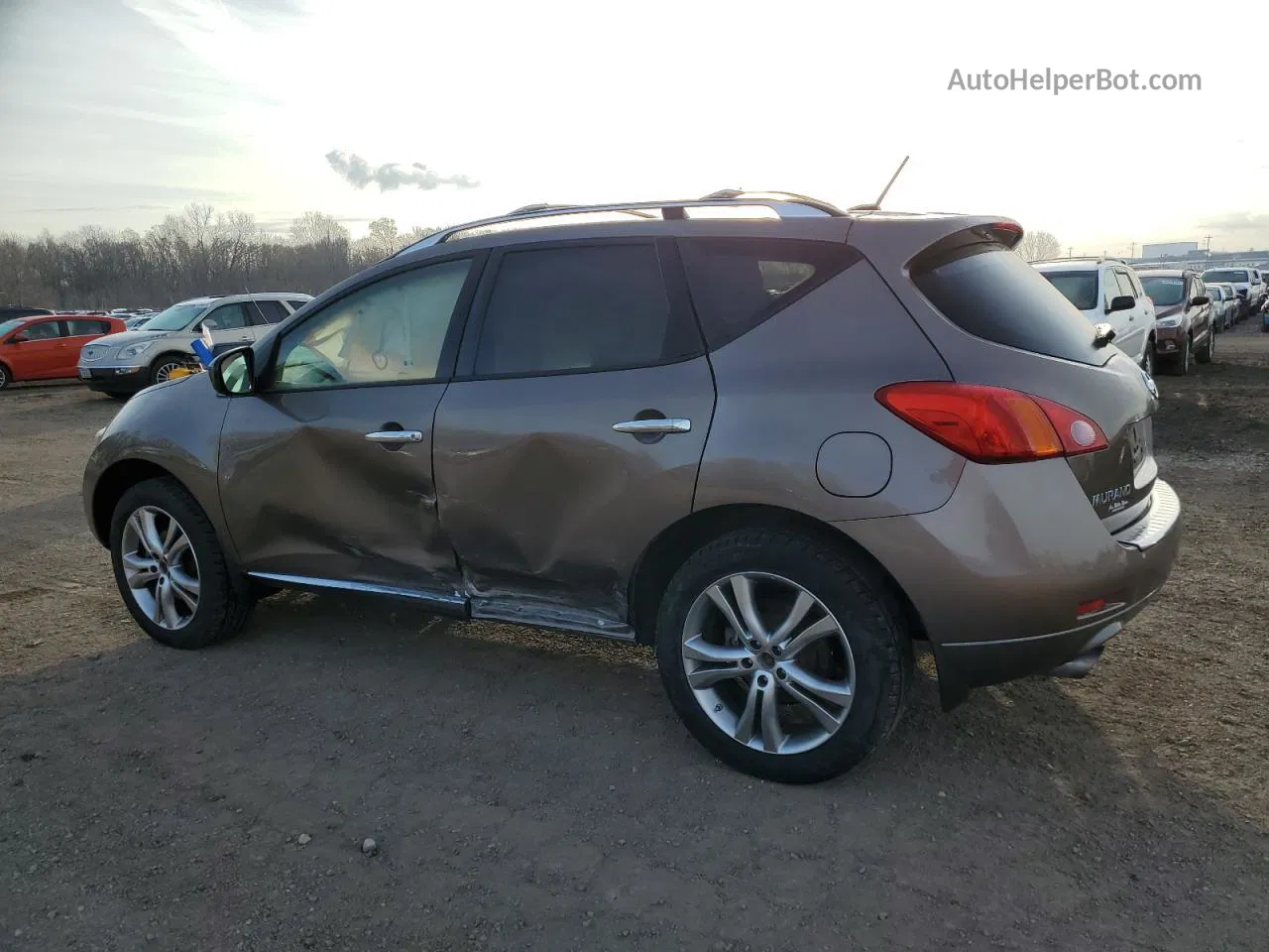 2010 Nissan Murano S Brown vin: JN8AZ1MW3AW119744