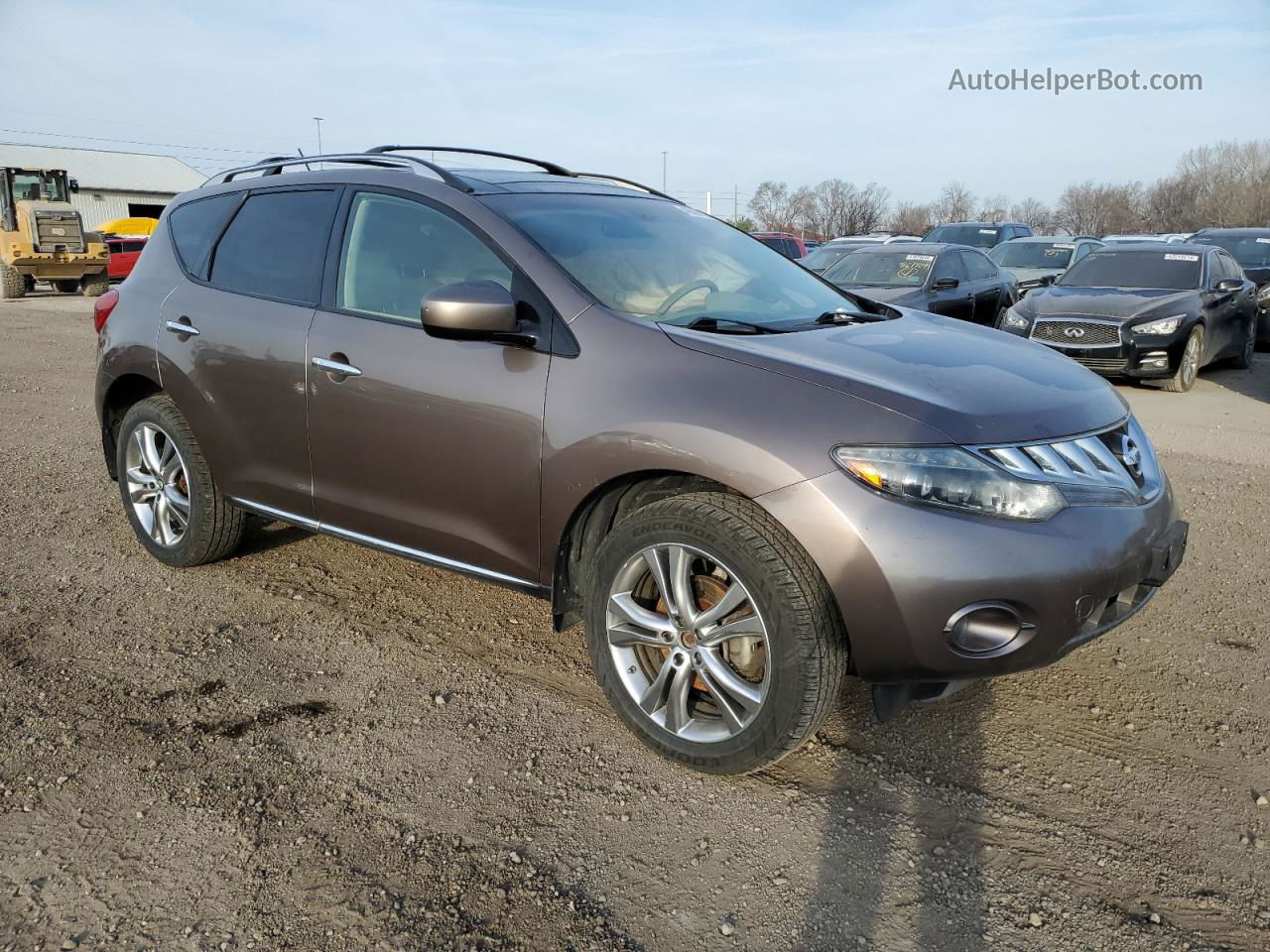 2010 Nissan Murano S Brown vin: JN8AZ1MW3AW119744