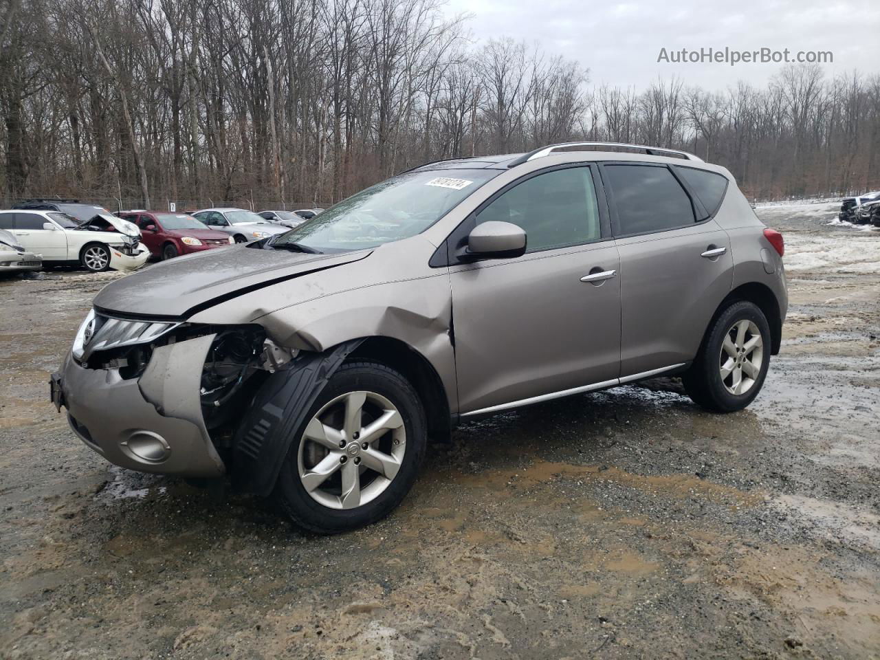 2010 Nissan Murano S Gray vin: JN8AZ1MW3AW121879