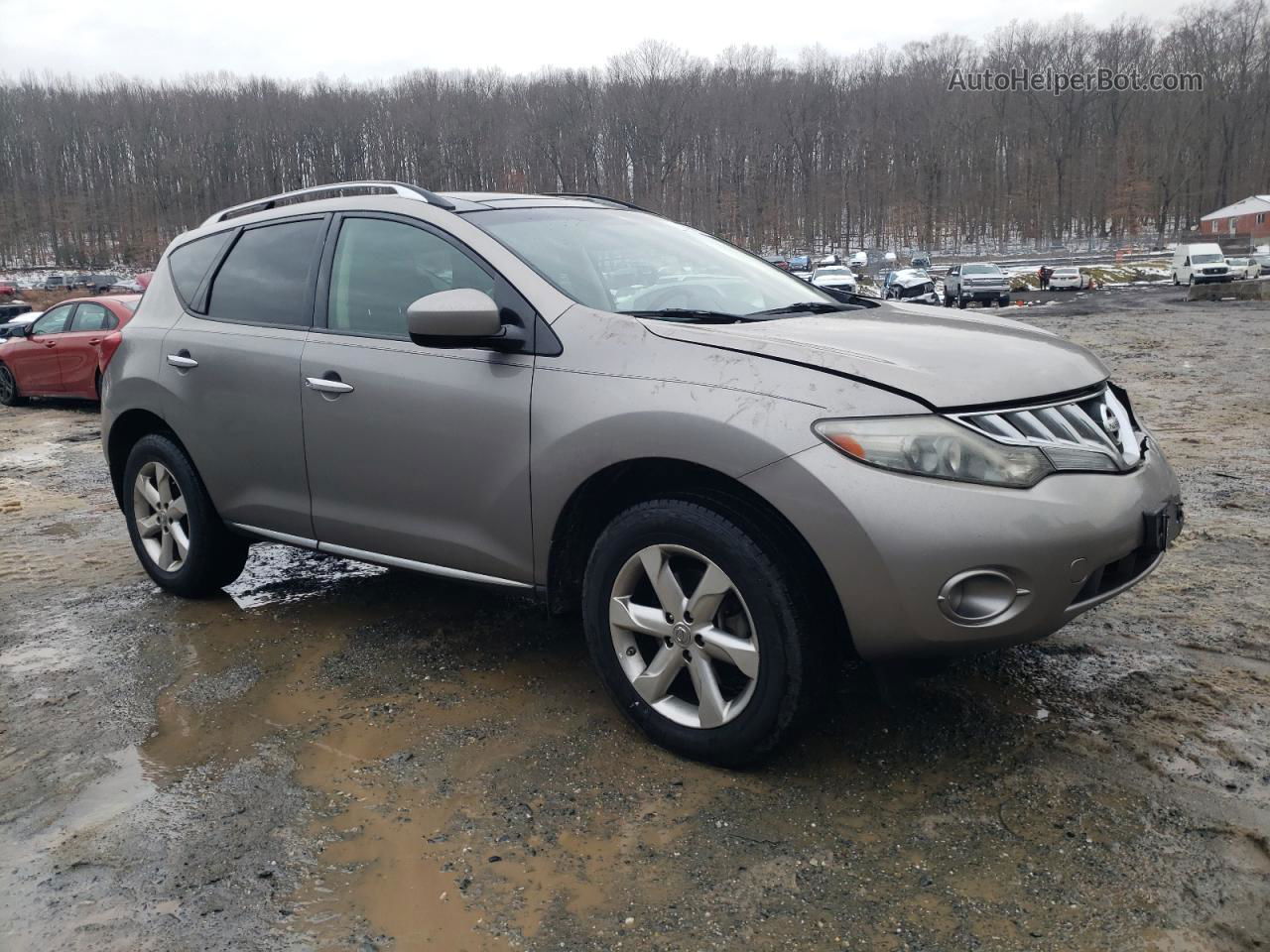 2010 Nissan Murano S Gray vin: JN8AZ1MW3AW121879