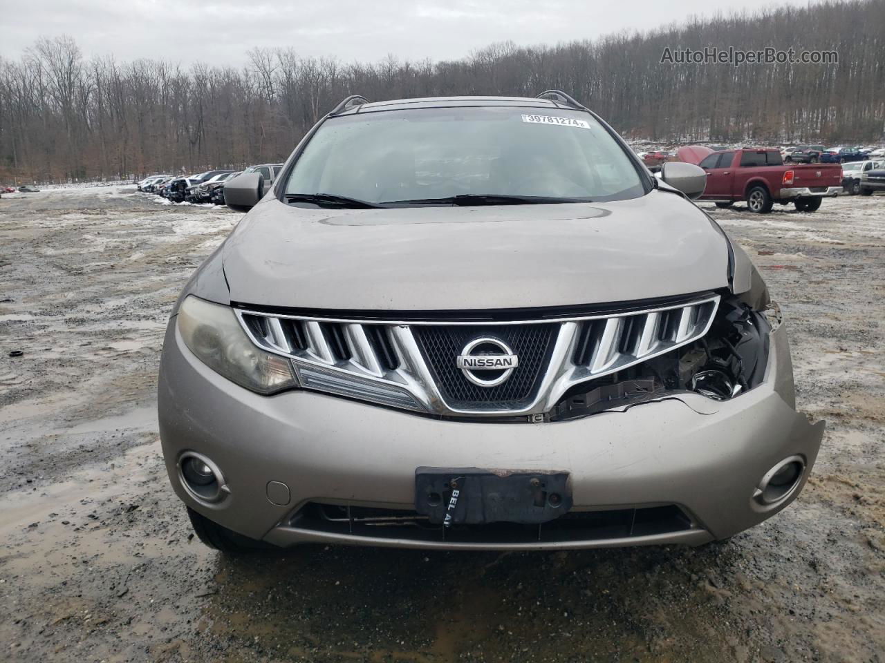 2010 Nissan Murano S Gray vin: JN8AZ1MW3AW121879