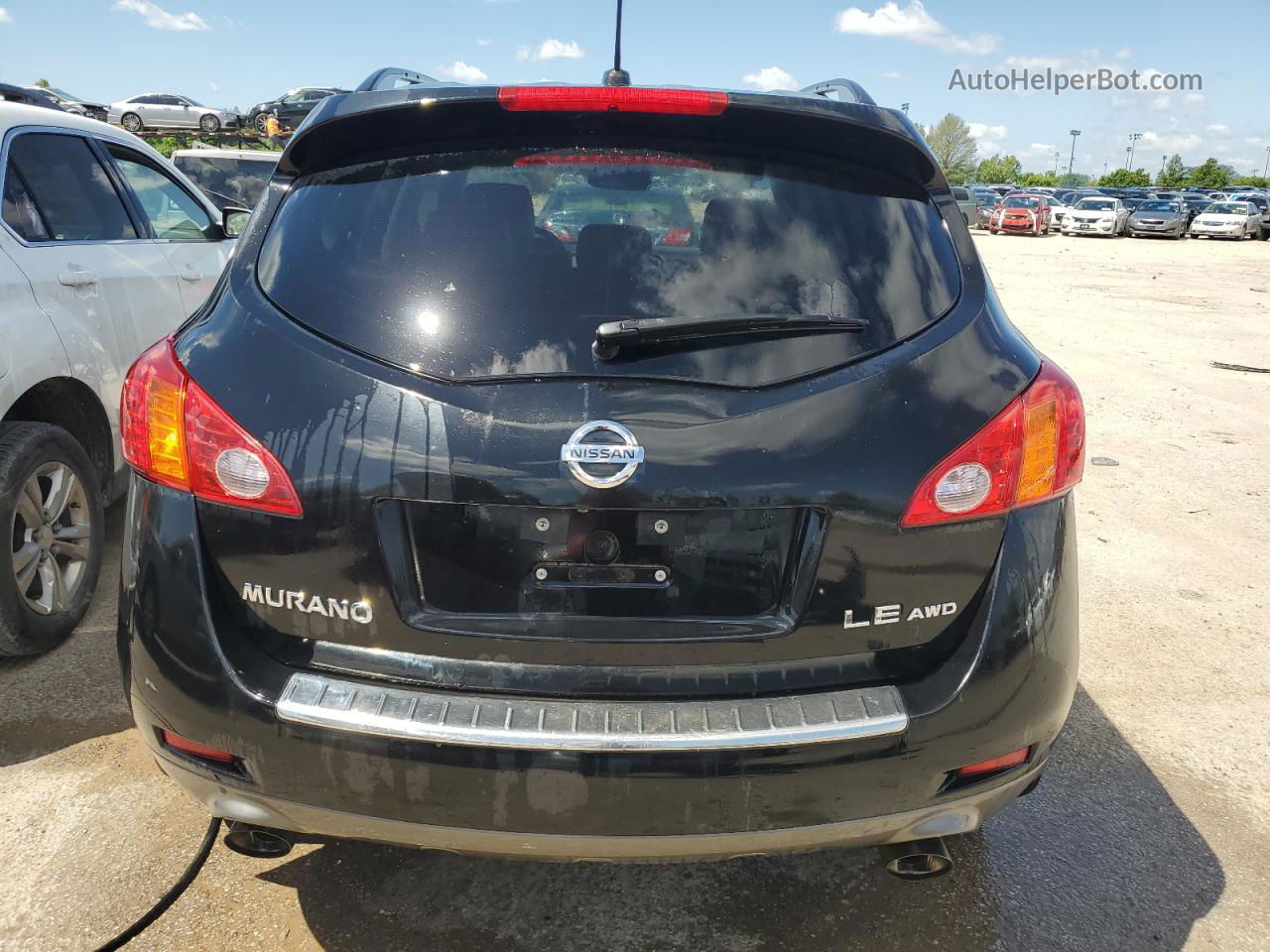 2010 Nissan Murano S Черный vin: JN8AZ1MW3AW130839