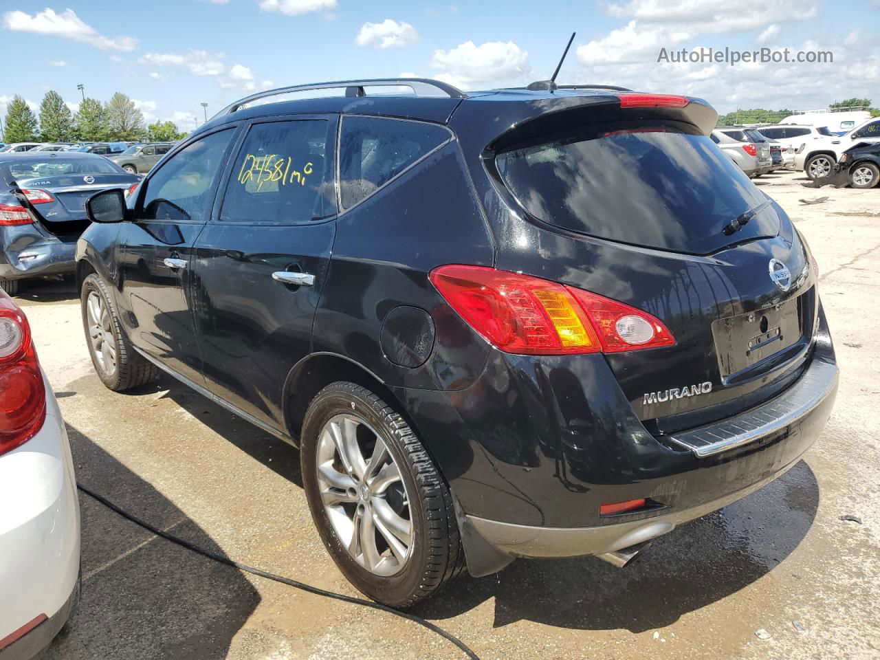 2010 Nissan Murano S Black vin: JN8AZ1MW3AW130839