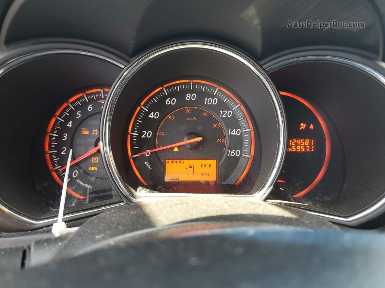 2010 Nissan Murano S Black vin: JN8AZ1MW3AW130839