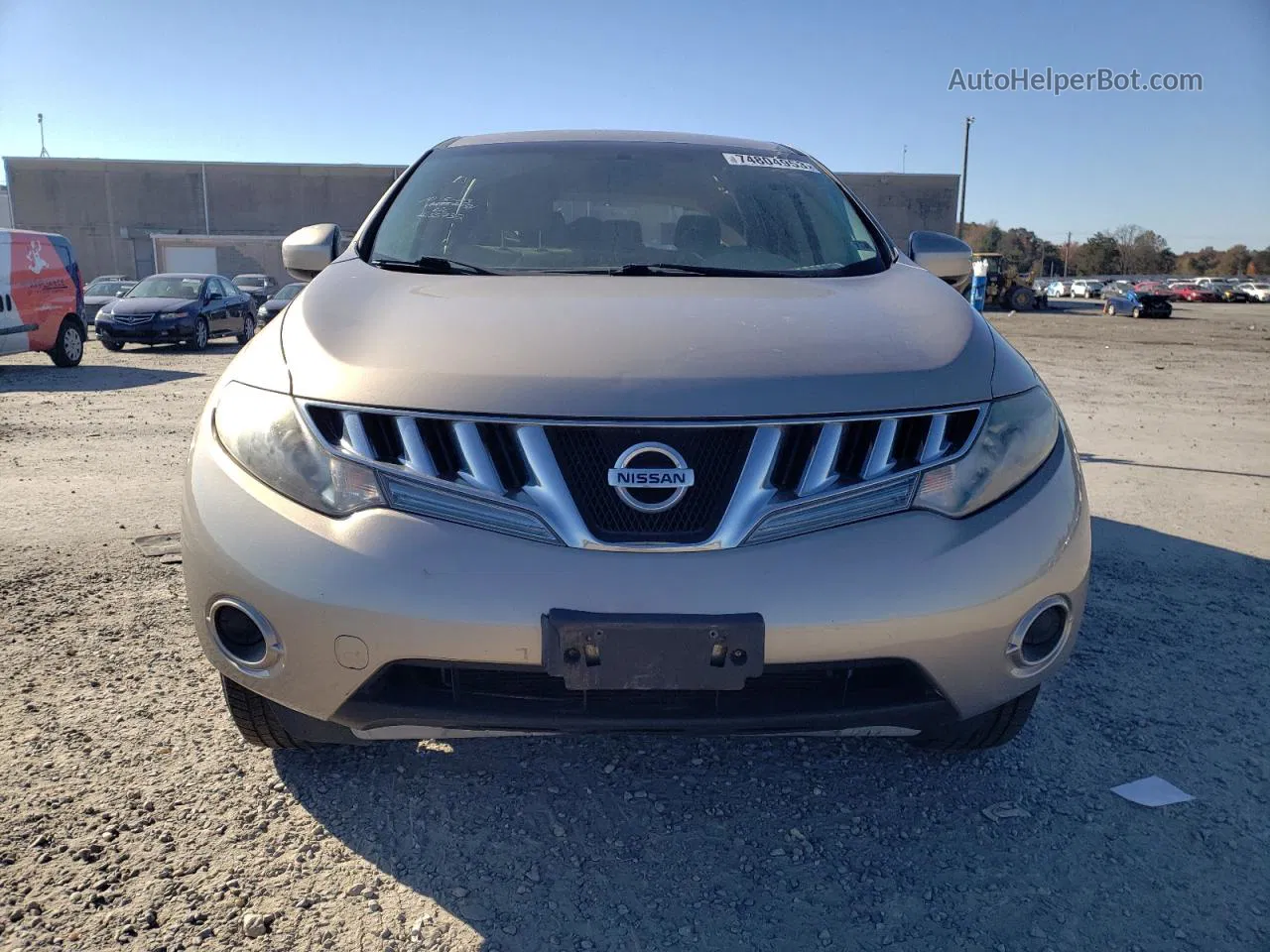 2010 Nissan Murano S Silver vin: JN8AZ1MW3AW132803