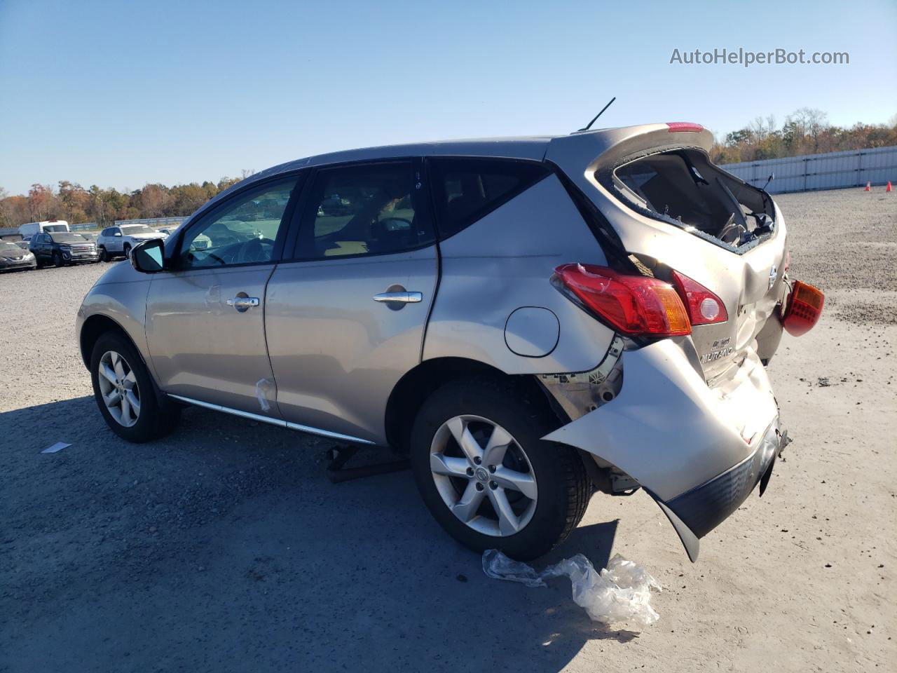 2010 Nissan Murano S Silver vin: JN8AZ1MW3AW132803