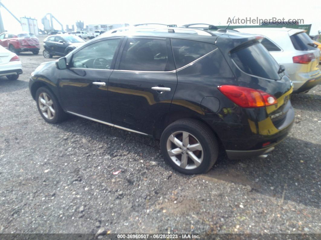 2010 Nissan Murano Sl Black vin: JN8AZ1MW3AW140030