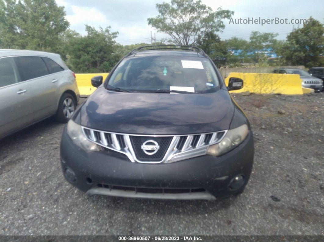 2010 Nissan Murano Sl Black vin: JN8AZ1MW3AW140030