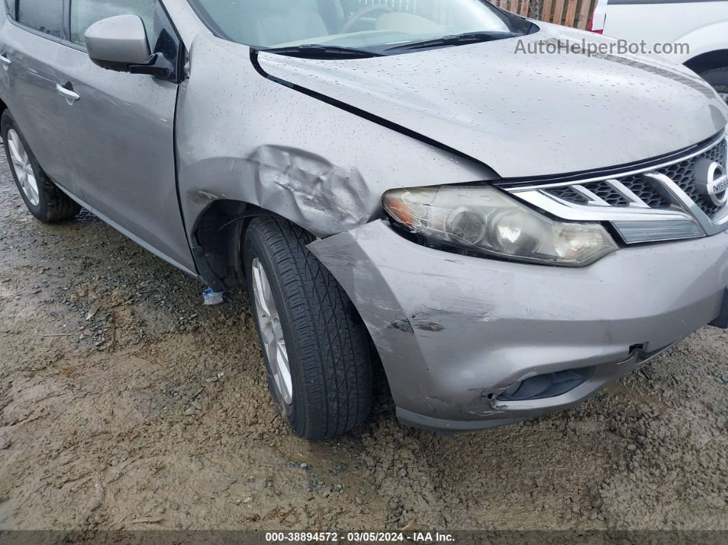 2011 Nissan Murano Sl Gray vin: JN8AZ1MW3BW180710