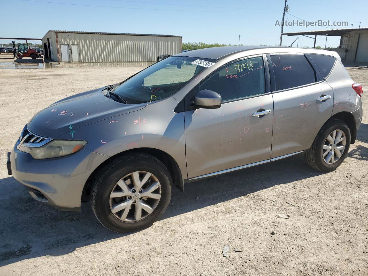 2011 Nissan Murano S Бежевый vin: JN8AZ1MW3BW181081