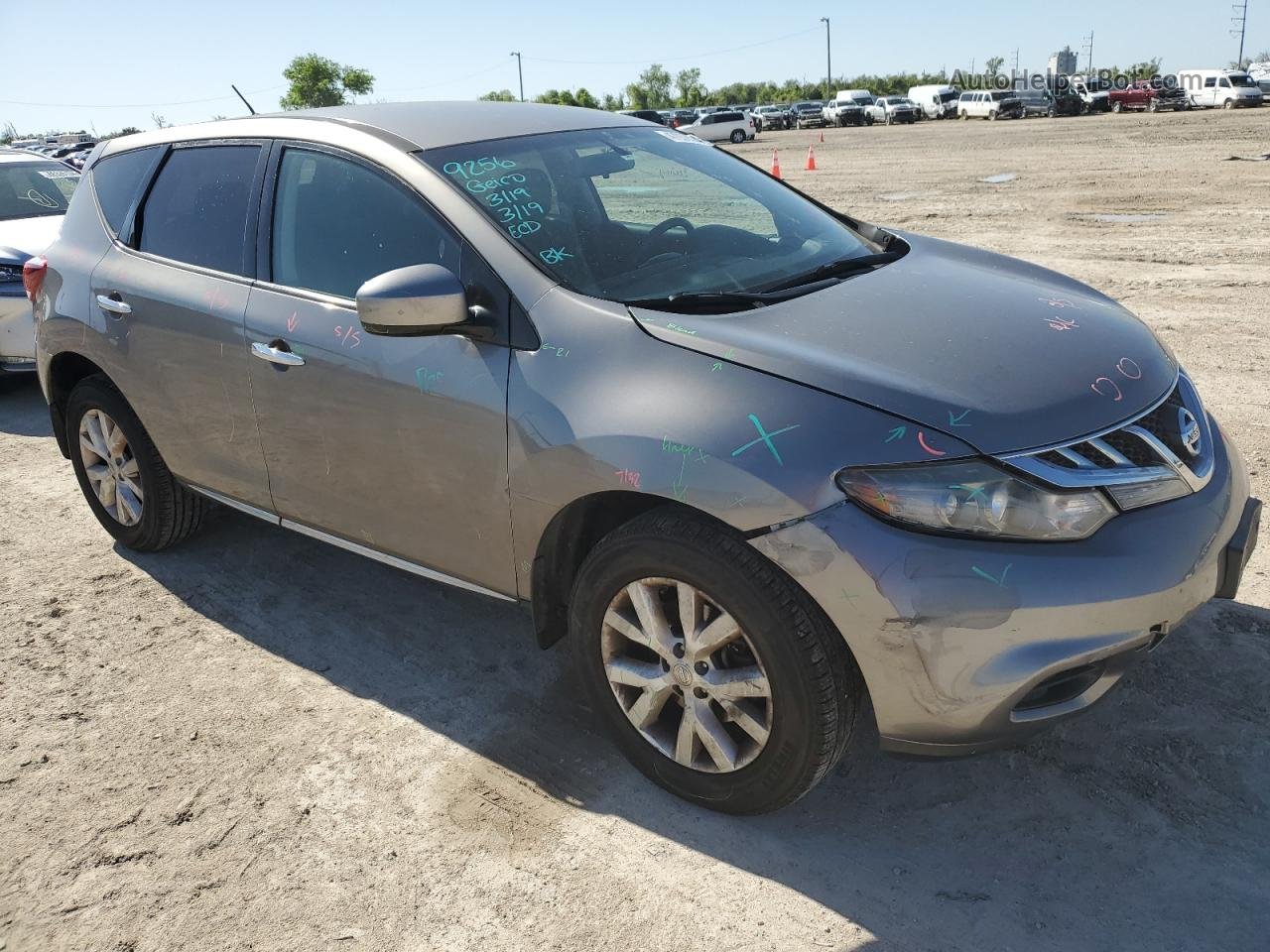 2011 Nissan Murano S Beige vin: JN8AZ1MW3BW181081