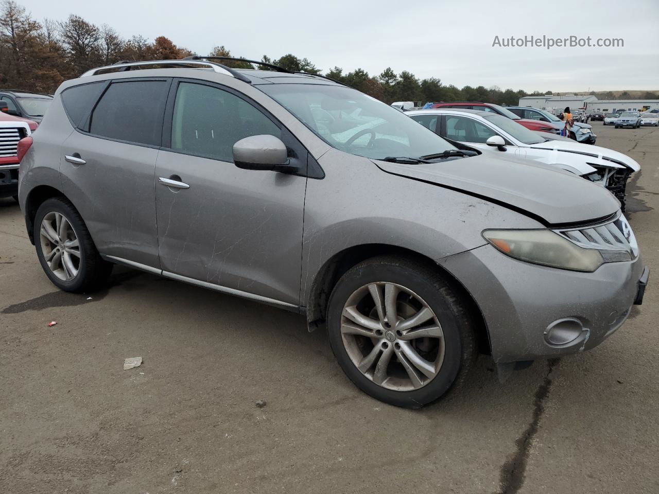 2010 Nissan Murano S Gray vin: JN8AZ1MW4AW109496