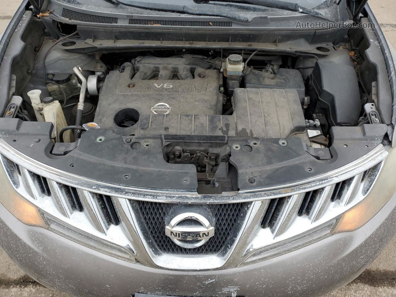 2010 Nissan Murano S Gray vin: JN8AZ1MW4AW109496