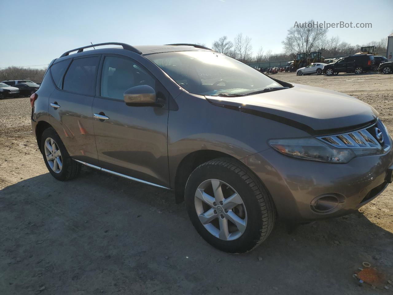 2010 Nissan Murano S Желто-коричневый vin: JN8AZ1MW4AW127089