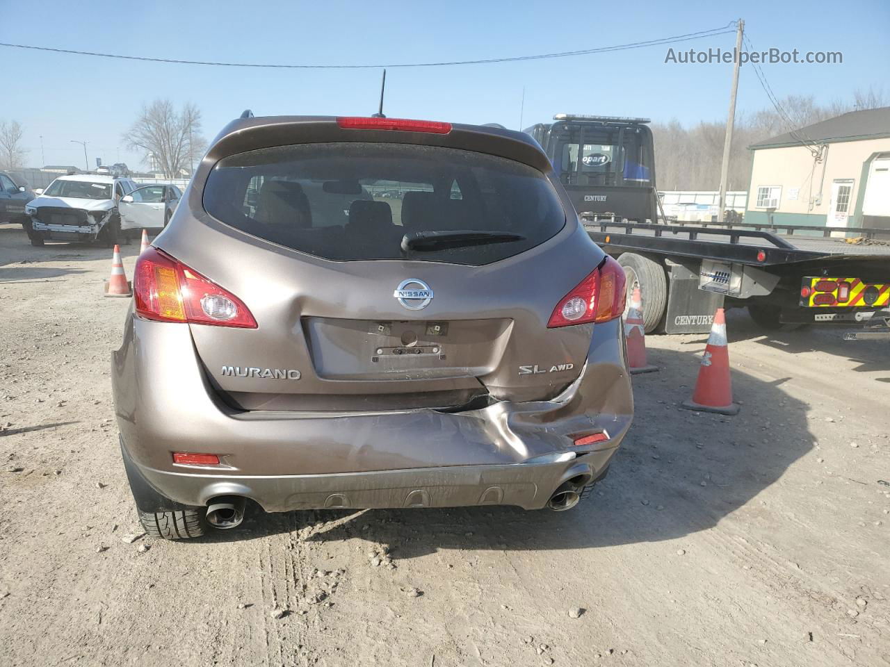 2010 Nissan Murano S Желто-коричневый vin: JN8AZ1MW4AW127089