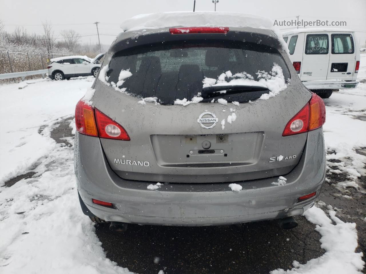 2010 Nissan Murano S Серый vin: JN8AZ1MW4AW128288