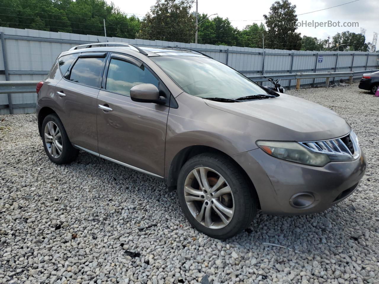 2010 Nissan Murano S Brown vin: JN8AZ1MW4AW131742