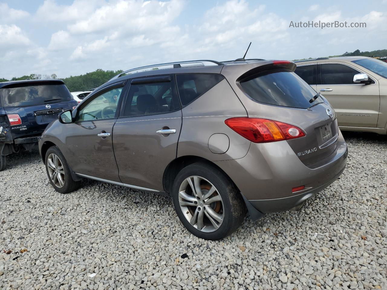 2010 Nissan Murano S Brown vin: JN8AZ1MW4AW131742