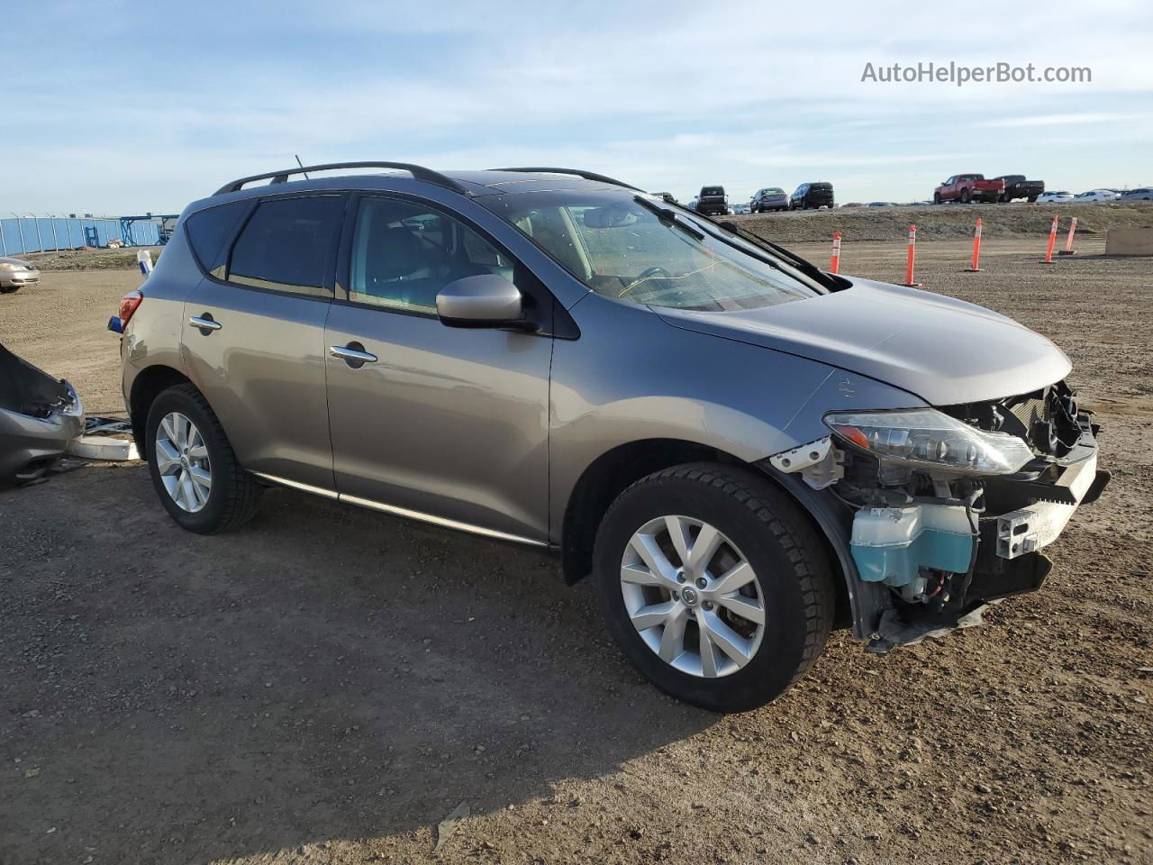 2011 Nissan Murano S Gray vin: JN8AZ1MW4BW168419