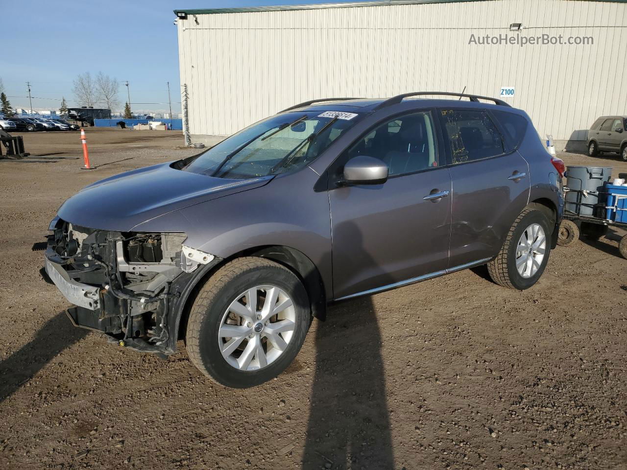 2011 Nissan Murano S Gray vin: JN8AZ1MW4BW168419