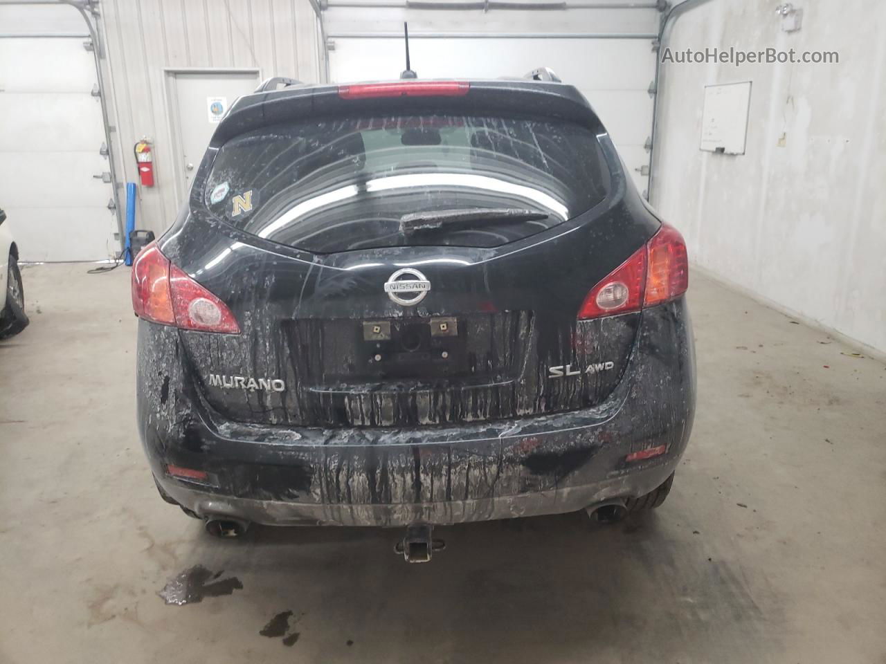 2010 Nissan Murano S Black vin: JN8AZ1MW5AW101438