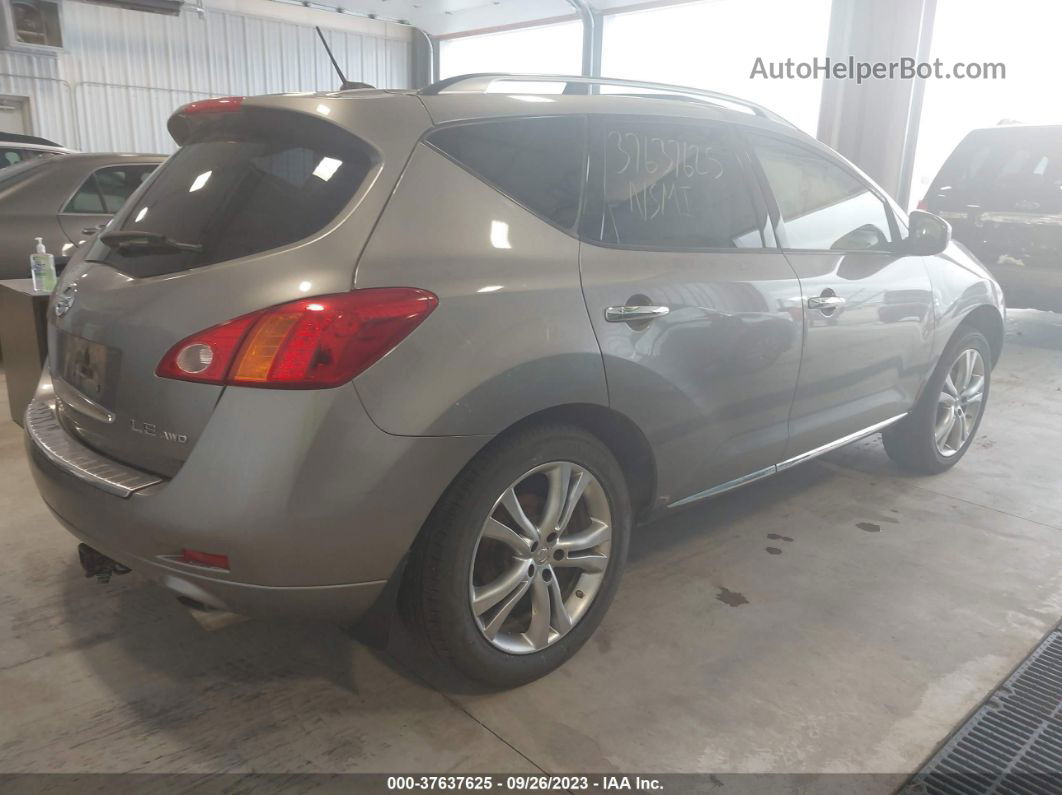 2010 Nissan Murano Le Beige vin: JN8AZ1MW5AW104341