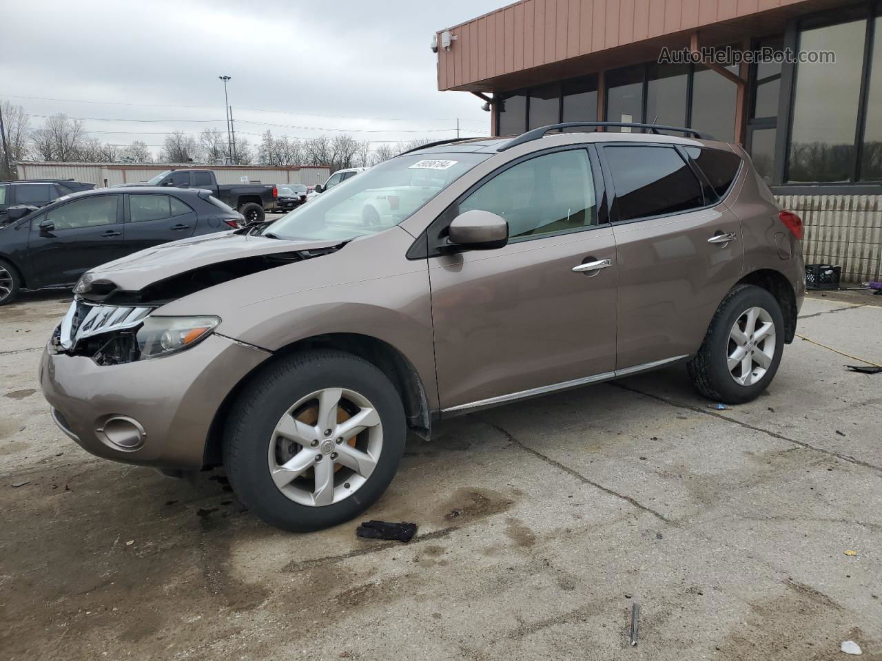 2010 Nissan Murano S Brown vin: JN8AZ1MW5AW111046