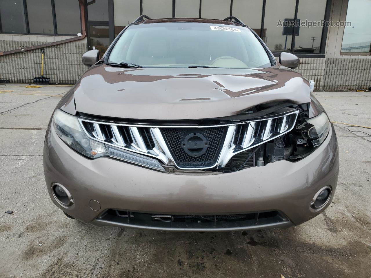 2010 Nissan Murano S Brown vin: JN8AZ1MW5AW111046