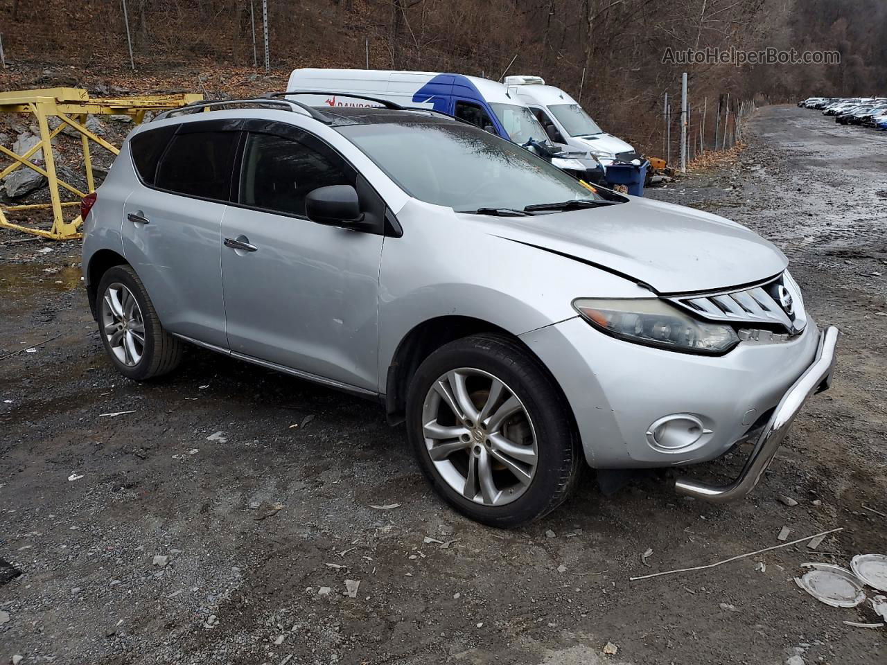 2010 Nissan Murano S Silver vin: JN8AZ1MW5AW112018