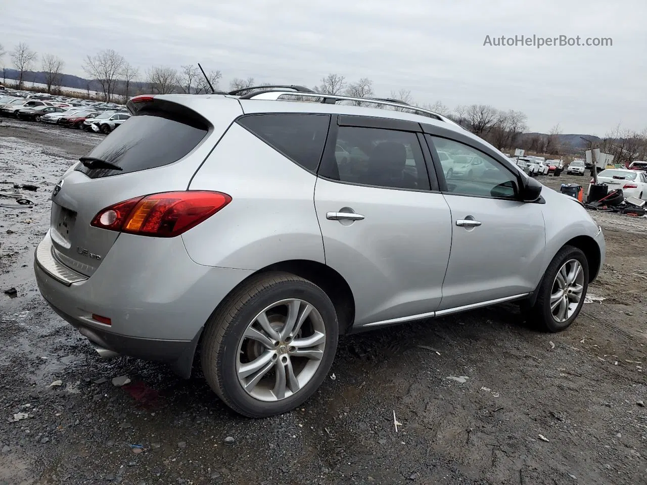 2010 Nissan Murano S Silver vin: JN8AZ1MW5AW112018