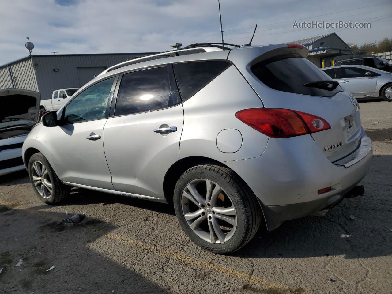 2010 Nissan Murano S Silver vin: JN8AZ1MW5AW114240