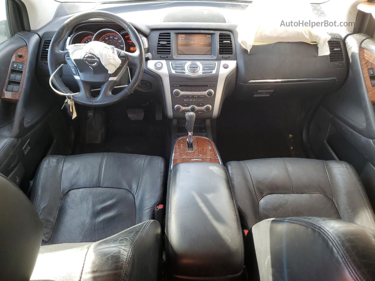 2010 Nissan Murano S Silver vin: JN8AZ1MW5AW114240