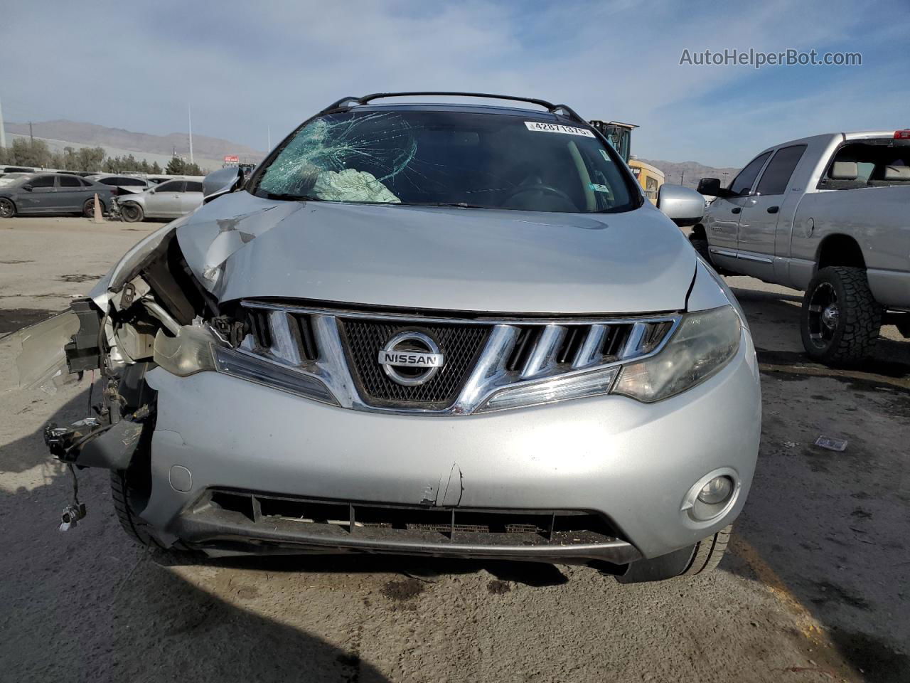 2010 Nissan Murano S Silver vin: JN8AZ1MW5AW114240