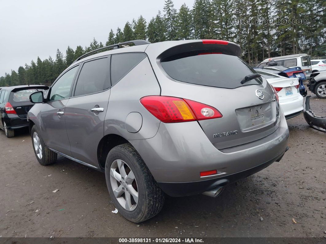 2010 Nissan Murano Sl Gray vin: JN8AZ1MW5AW115520