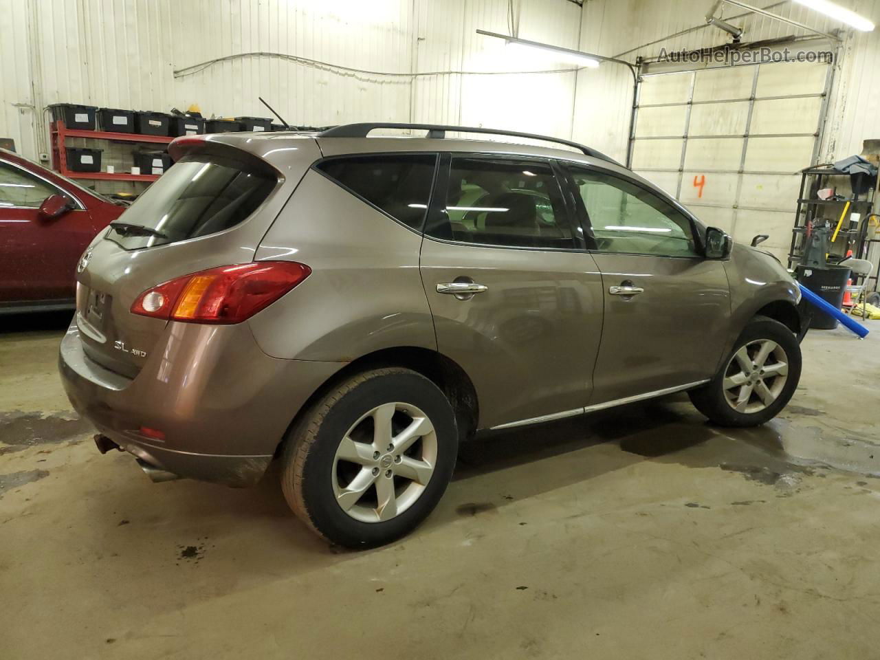 2010 Nissan Murano S Коричневый vin: JN8AZ1MW5AW116506