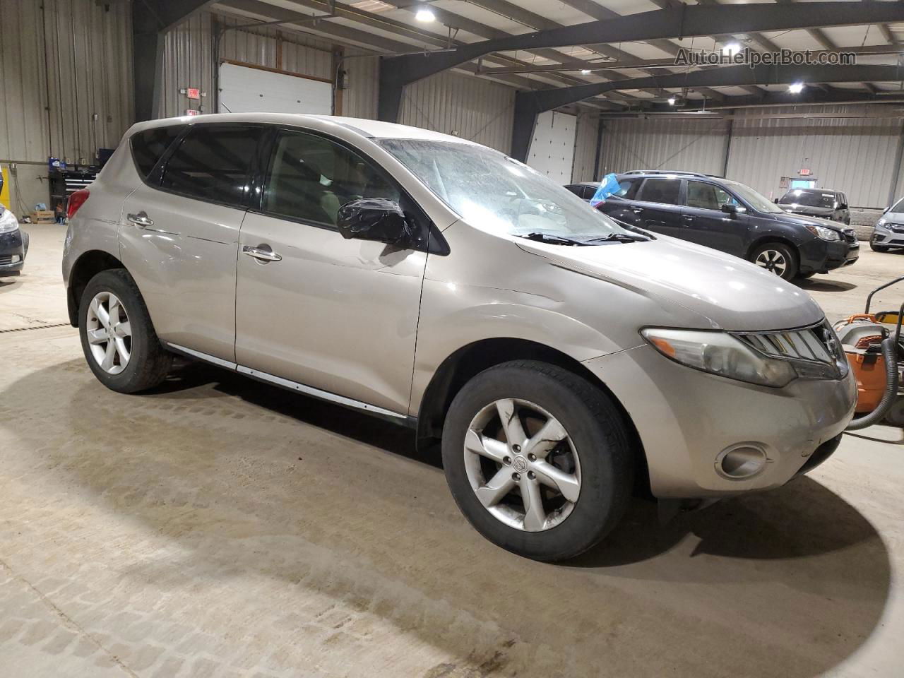 2010 Nissan Murano S Tan vin: JN8AZ1MW5AW120443