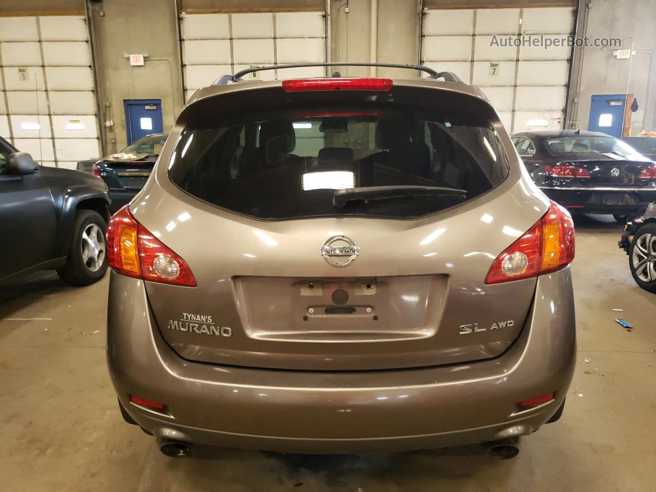 2010 Nissan Murano S Brown vin: JN8AZ1MW5AW126453