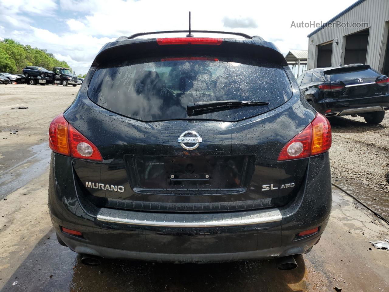 2010 Nissan Murano S Black vin: JN8AZ1MW5AW127487