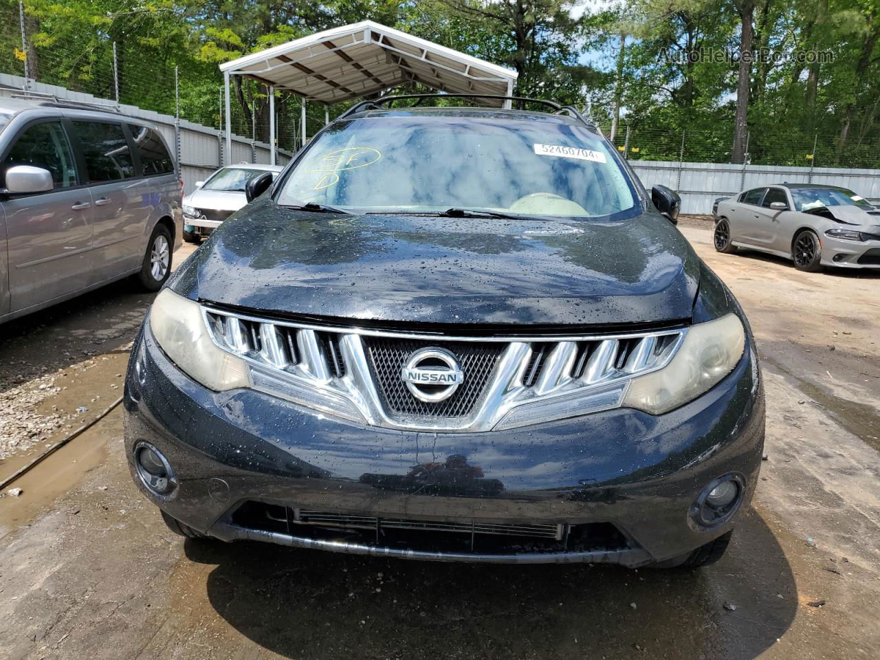 2010 Nissan Murano S Black vin: JN8AZ1MW5AW127487