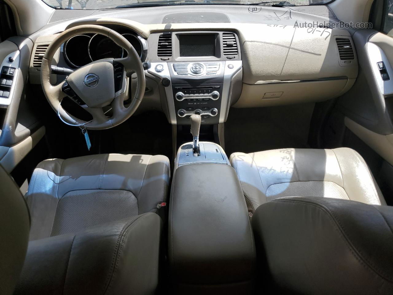 2010 Nissan Murano S Черный vin: JN8AZ1MW5AW127487