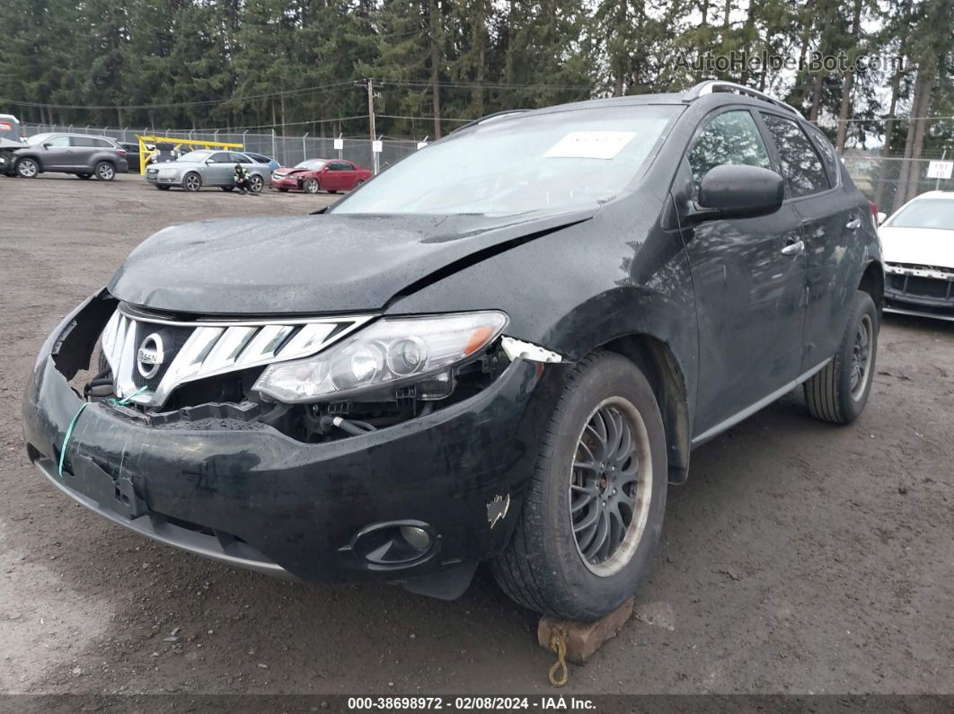 2010 Nissan Murano Sl Black vin: JN8AZ1MW5AW131071