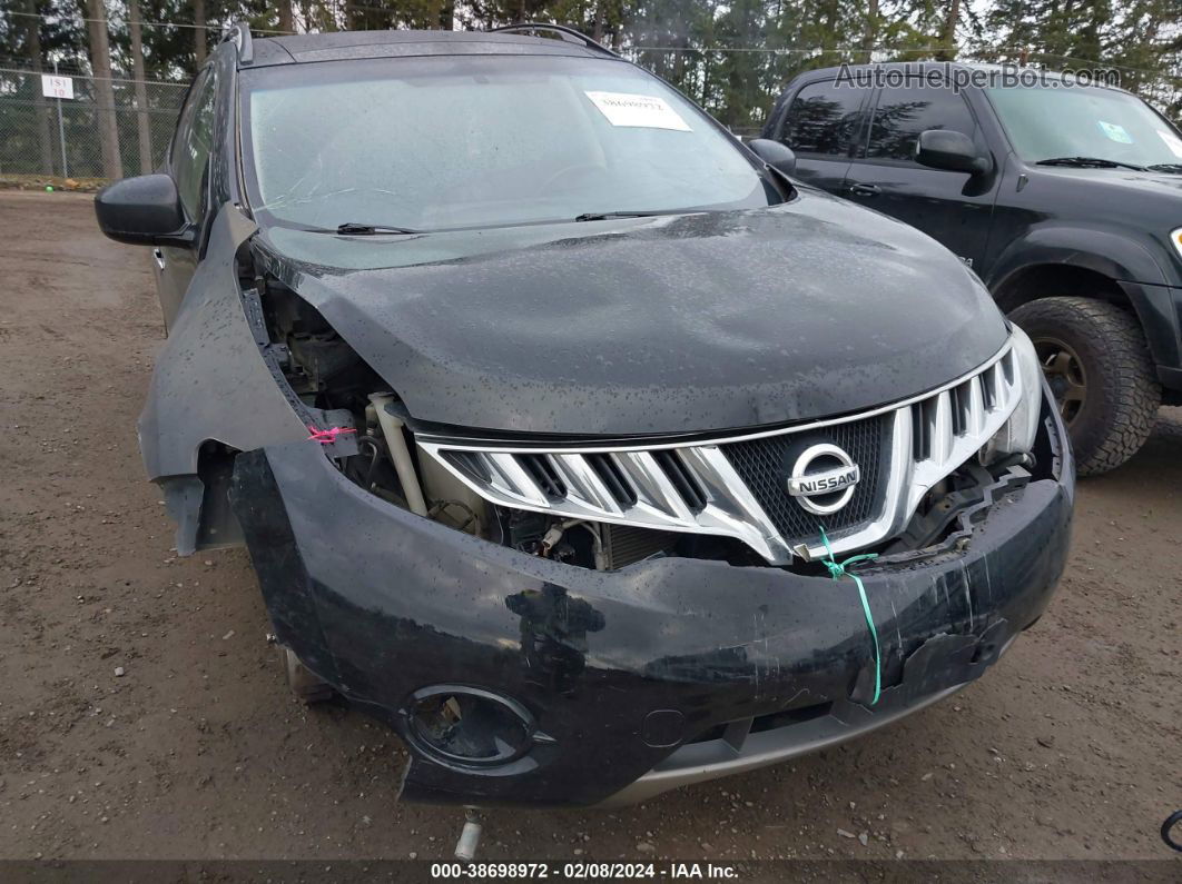 2010 Nissan Murano Sl Black vin: JN8AZ1MW5AW131071