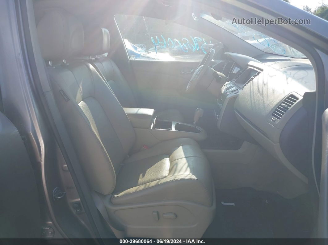 2010 Nissan Murano Sl Brown vin: JN8AZ1MW5AW133256