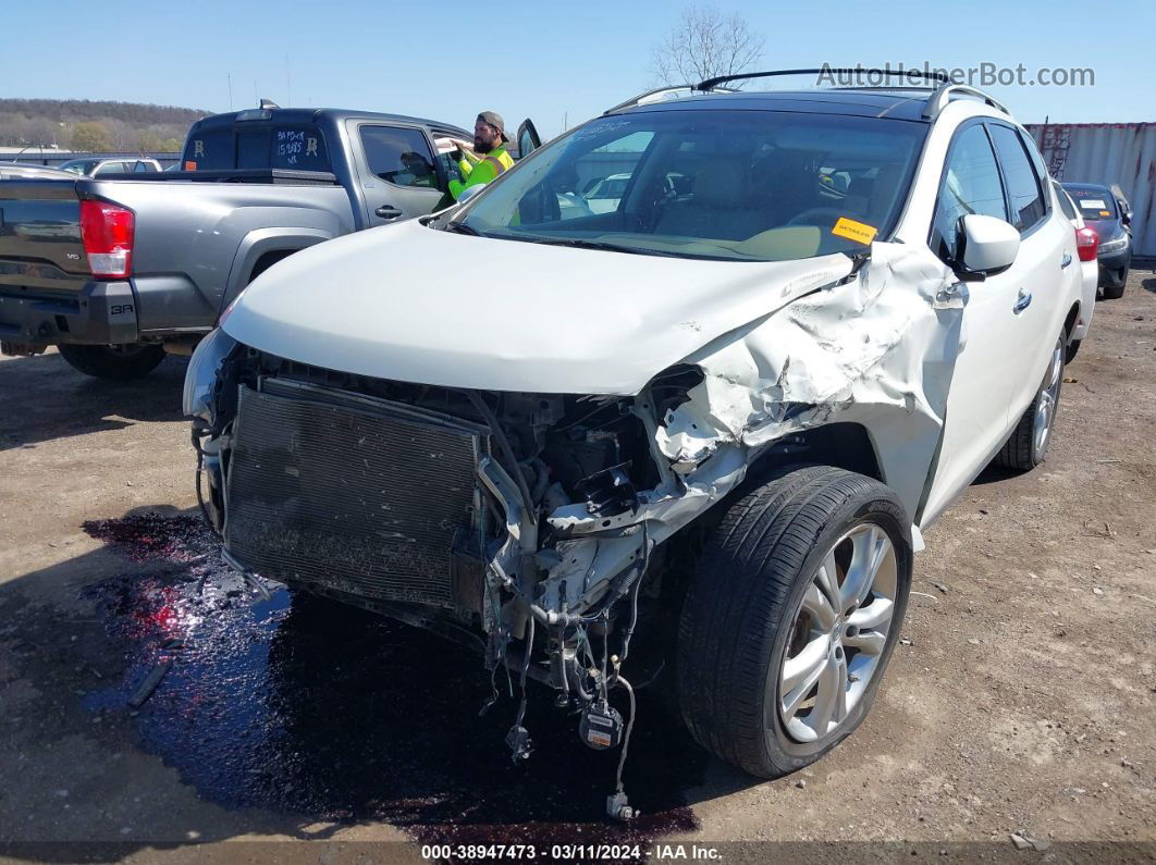 2010 Nissan Murano Le Белый vin: JN8AZ1MW5AW135928