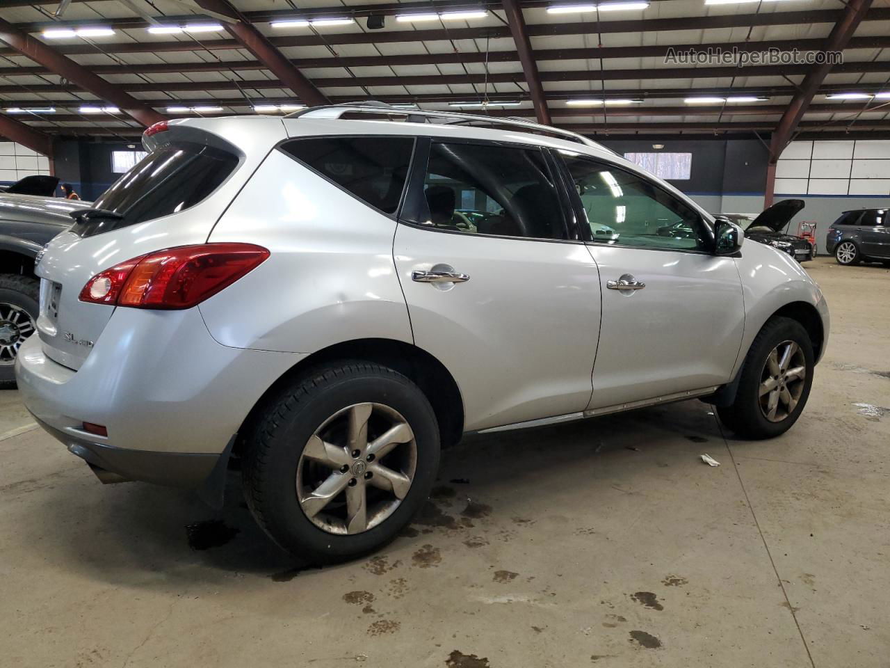 2010 Nissan Murano S Silver vin: JN8AZ1MW5AW137128