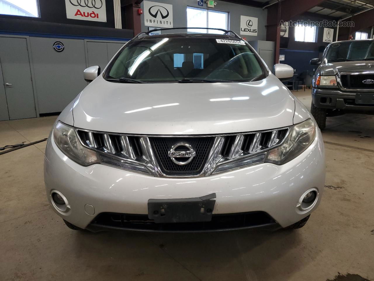 2010 Nissan Murano S Silver vin: JN8AZ1MW5AW137128