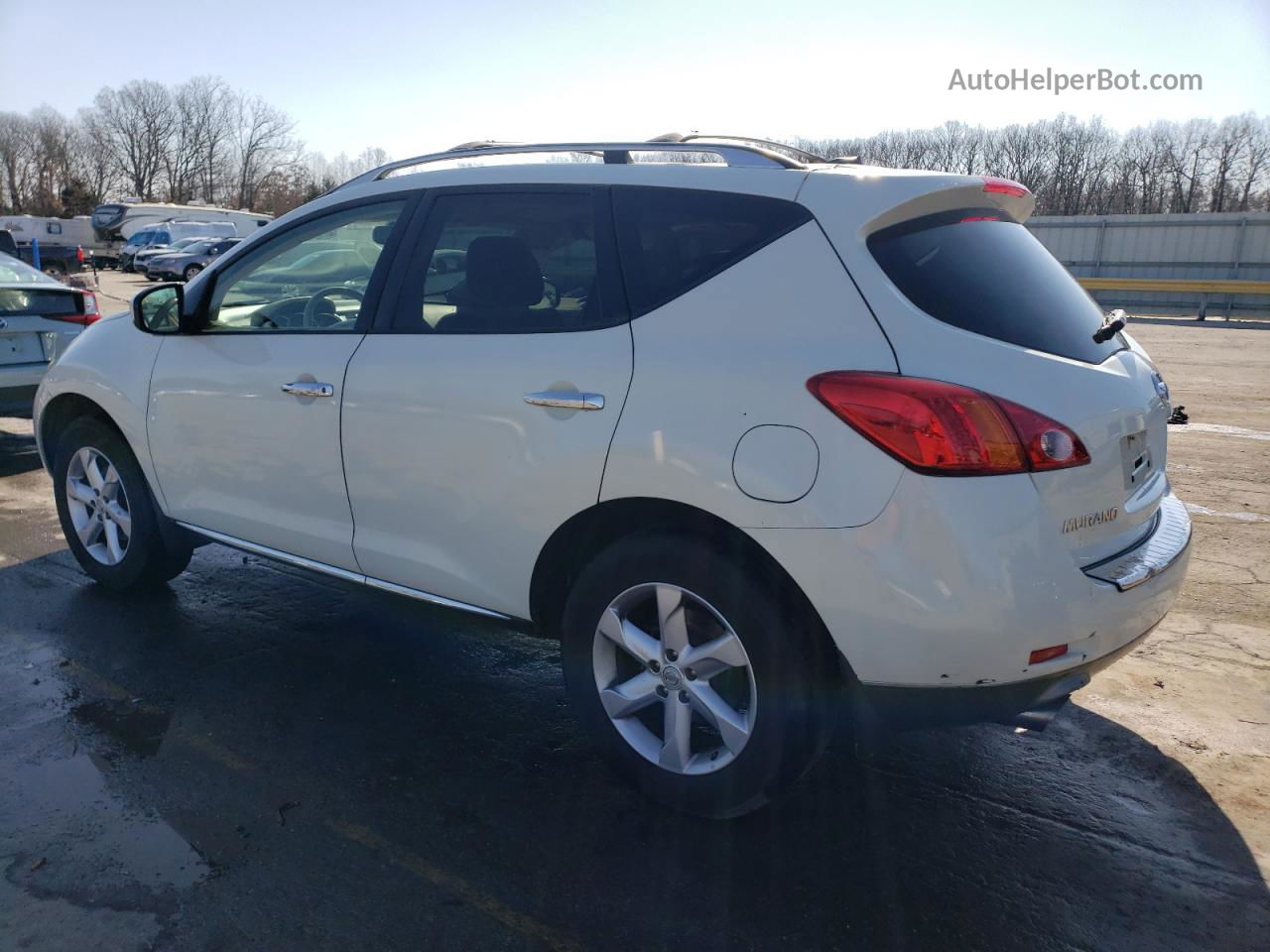 2010 Nissan Murano S White vin: JN8AZ1MW5AW137971