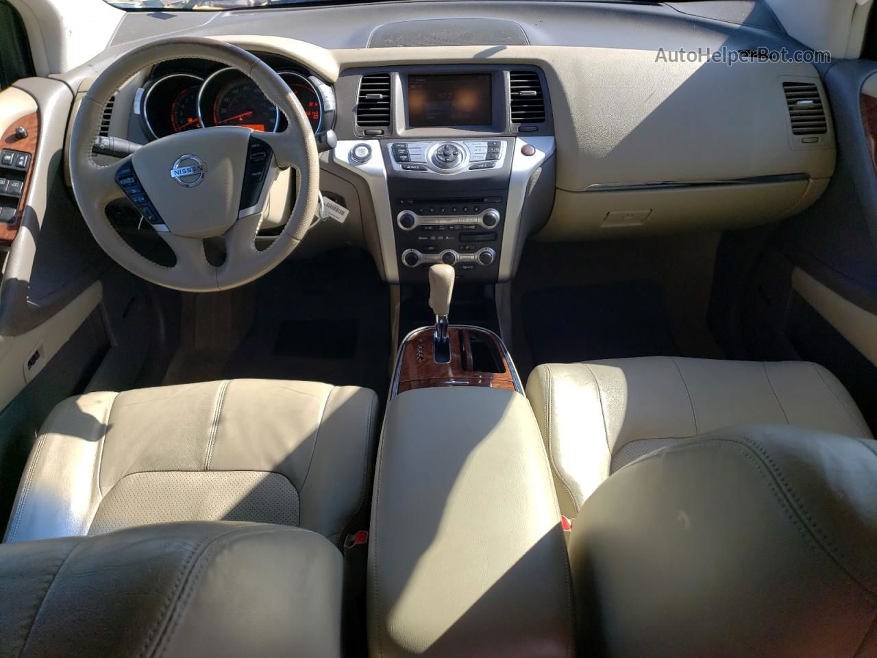 2010 Nissan Murano S Белый vin: JN8AZ1MW5AW137971